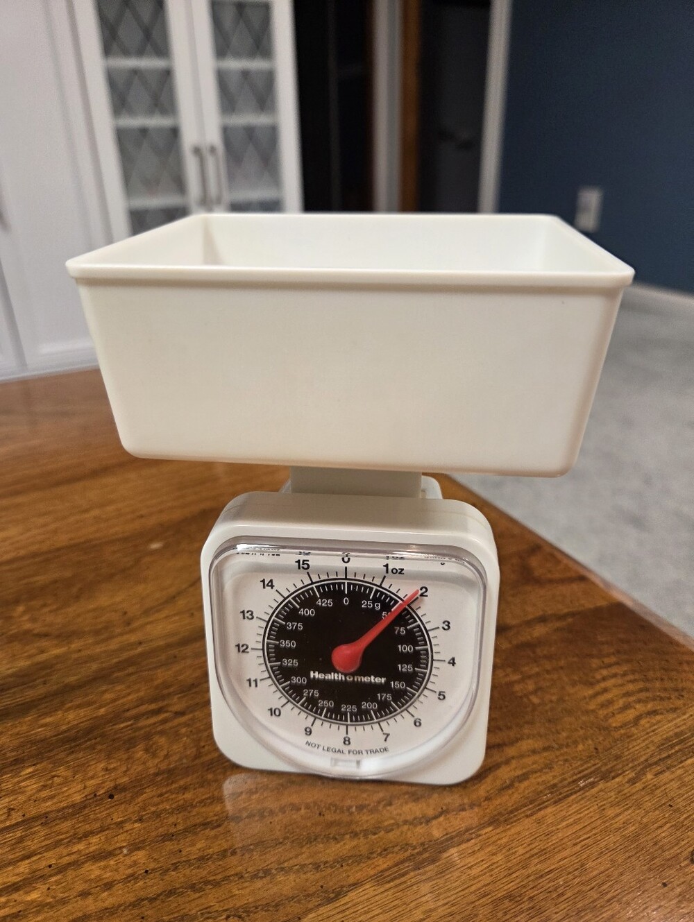 Healthometer White Gourmet Kitchen Scale - Mechanical Portion Scale